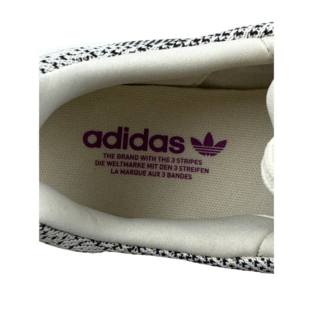 NEW Adidas Swift Run 22 Cream Black Pink Womens Size 10 Sneakers GV7979 - Picture 4 of 9